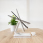 Soporte tooq plegable para tablet hasta 12.9 pulgadas blanco