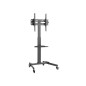 Soporte suelo con ruedas tv equip vesa hasta 55 pulgadas 400x400 max 35kg