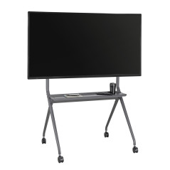 Pedestal movil para suelo ewent ew1542 para tv de 50 pulgadas - 86 pulgadas carga maxima 120kg