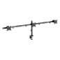 Soporte mesa equip vesa hasta 32 pulgadas 100x100 max 7kg triple pantalla