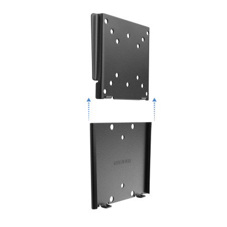 Soporte pared tv lp1023f - b 13 pulgadas - 27 pulgadas carga maxima 30kg negro