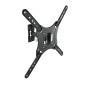Soporte tv - monitor tooq 23 pulgadas - 55 pulgadas giratorio - inclinable 2 pivotes  lp2255tn - b -  vesa max 400x400 -  inclin