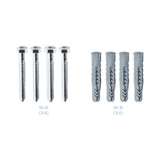 Soporte tv - monitor tooq 23 pulgadas - 55 pulgadas giratorio - inclinable 2 pivotes  lp2255tn - b -  vesa max 400x400 -  inclin