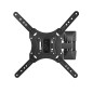 Soporte tv - monitor tooq 23 pulgadas - 55 pulgadas giratorio - inclinable 2 pivotes  lp2255tn - b -  vesa max 400x400 -  inclin