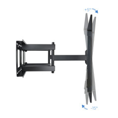 TooQ LP75100TN-B Supporto TV a parete 152,4 cm (60") Nero