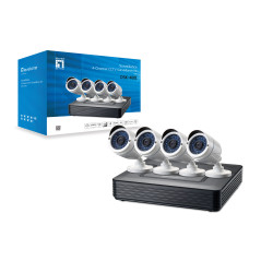 LevelOne DSK-4001 video surveillance kit Wired 4 channels