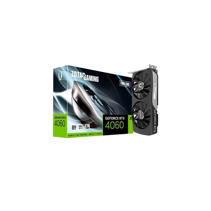 Tarjeta grafica zotac rtx 4060 8gb twin edge gddr6
