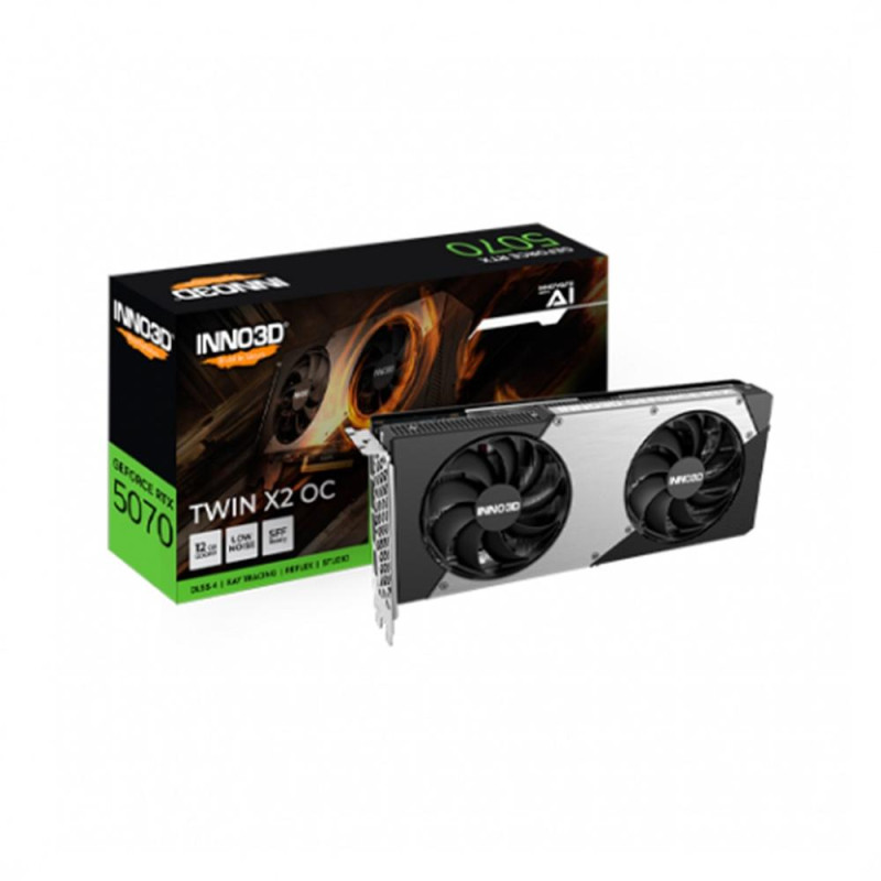 Tarjeta grafica inno3d rtx 5070 twin x2 oc 12gb
