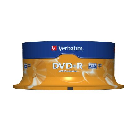 Verbatim dvd - r 4.7gb 16x tarrina 25uds
