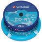 Verbatim cd - r 700mb 52x tarrina 25uds