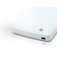 Caja externa conceptronic usb 2.0 hdd sata 2.5 pulgadas para disco duro blanco