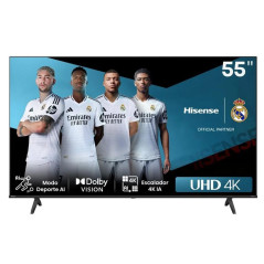 Tv hisense 55 pulgadas led 4k uhd -  55a6n -  smart tv
