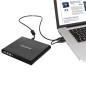Regrabadora externa cd - dvd verbatim slimline usb 2.0