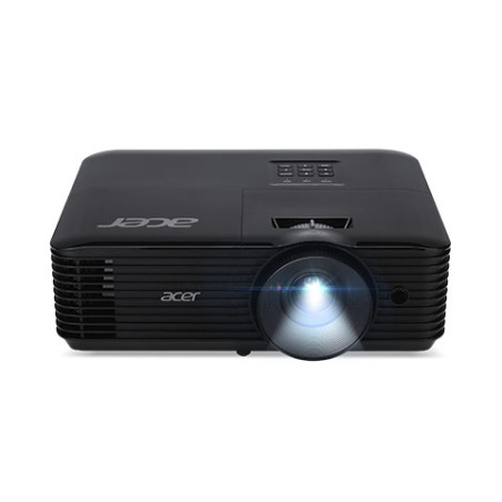 Acer Essential X1128H Standard throw projector 4500 ANSI lumens DLP SVGA (800x600) 3D Black