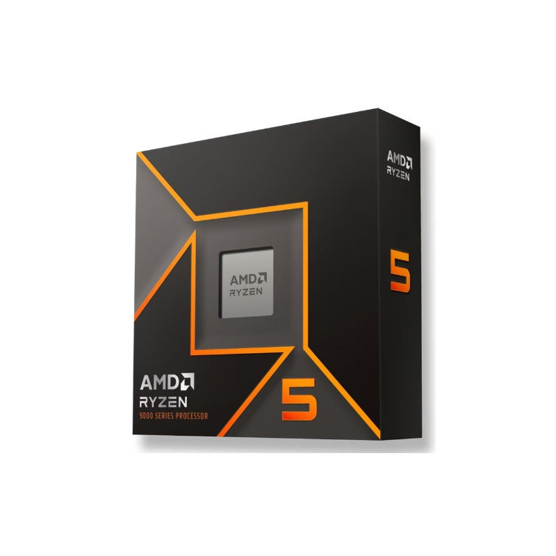 CPU AMD RYZEN5 9600X AM5 3,9GHZ 6CORE BOX 38MB 65W NO FAN