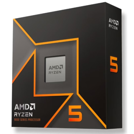 CPU AMD RYZEN5 9600X AM5 3,9GHZ 6CORE BOX 38MB 65W NO FAN