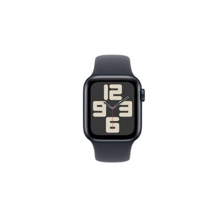 APPLE WATCH SE 40MM GPS MIGNIGHT ALUMINIUM CASE WITH SPORT BAND S/M MXE73QL/A
