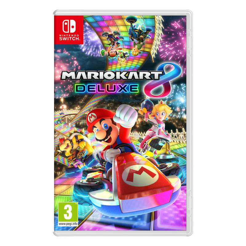 Nintendo Mario Kart 8 Deluxe Tedesca, DUT, Inglese, ESP, Francese, ITA, Giapponese, Portoghese, Russo Nintendo Switch Nintendo Mario Kart 8 Deluxe Tedesca, DUT, Inglese, ESP, Francese, ITA, Giapponese, Portoghese, Russo Nintendo Switch