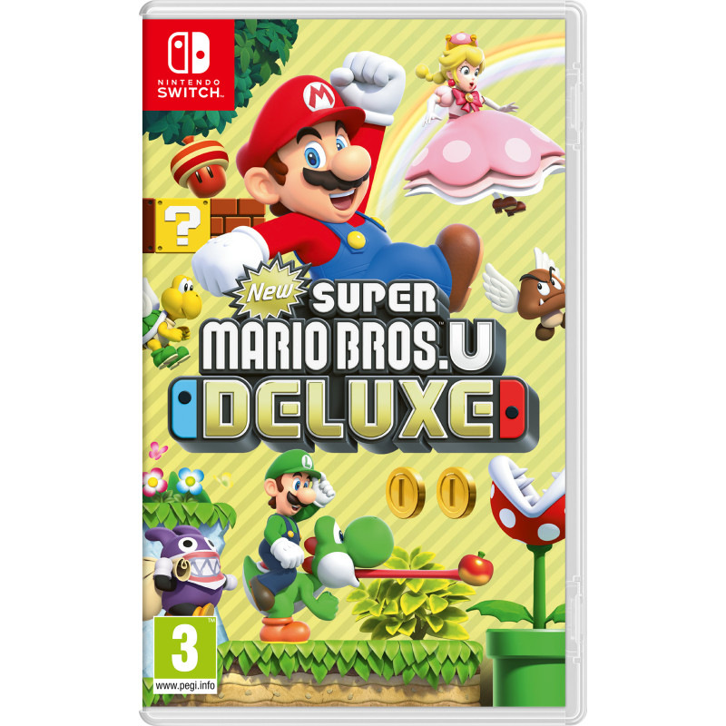 Nintendo New Super Mario Bros. U Deluxe, Switch Inglese, ESP Nintendo Switch Nintendo New Super Mario Bros. U Deluxe, Switch Inglese, ESP Nintendo Switch