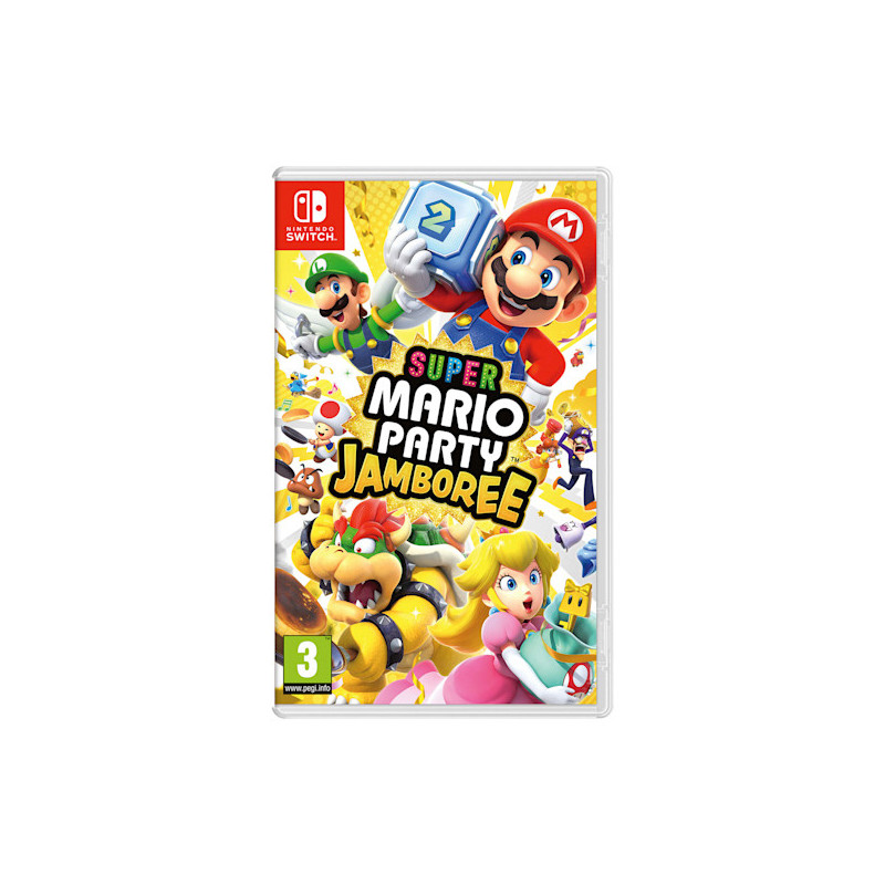 Nintendo Super Mario Party Jamboree Standard Tedesca, DUT, Inglese, ESP, Francese, ITA, Giapponese, Coreano, Russo Nintendo Nintendo Super Mario Party Jamboree Standard Tedesca, DUT, Inglese, ESP, Francese, ITA, Giapponese, Coreano, Russo Nintendo
