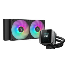 DeepCool MYSTIQUE 240 ARGB Processor All-in-one liquid cooler 4.72" (12 cm) Black 1 pc(s)