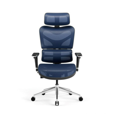 Sedia Gaming Diablo Chairs Diablo V-COMMANDER Azzurro Nero