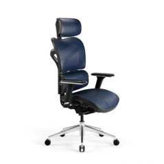 Sedia Gaming Diablo Chairs Diablo V-COMMANDER Azzurro Nero