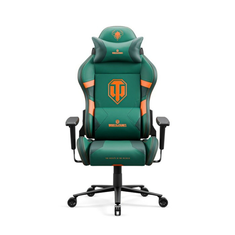 Sedia Gaming Diablo Chairs Diablo X-One 2.0 World of Tanks Azzurro Verde