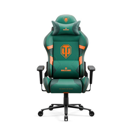 Gaming Chair Diablo Chairs Diablo X-One 2.0 World of Tanks Blue Green