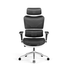 Sedia Gaming Diablo Chairs V-COMMANDER Bianco Nero