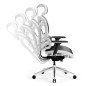 Sedia Gaming Diablo Chairs V-COMMANDER Bianco Nero