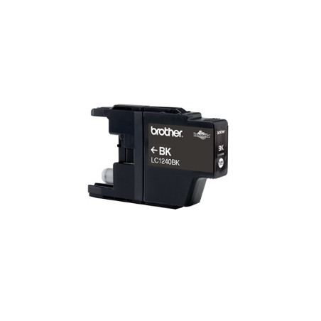 Cartucho tinta brother lc1240bk negro 600 paginas mfcj6510dw -  mfcj6710dw -  mfcj6910dw