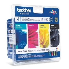 Multipack brother lc1100valbp dcp385 -  585 -  j615w -  j715w -  mfc490cw -  790cw -  795cw -  990cw -  5490cn -  5890cn