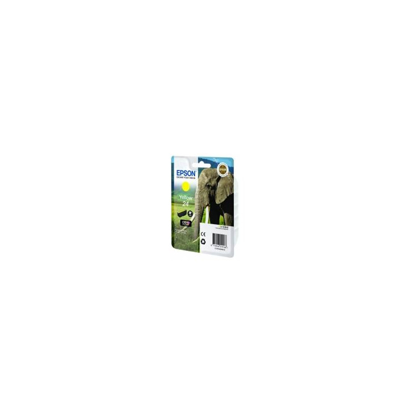 Cartucho tinta epson t242440 amarillo para epson xp - 750 c13t24244010 -  elefante