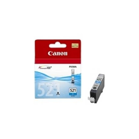 Cartucho tinta canon cli 521c cian pixma 9ml 3600 -  4600 -  4700 -  mp540 -  550 -  560 -  620 -  630 -  640 -  980 mx860 -  87