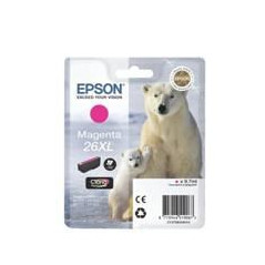 Cartucho tinta epson t263340 magenta xl xp - 600 - 605 - 700 - 800 -  oso polar