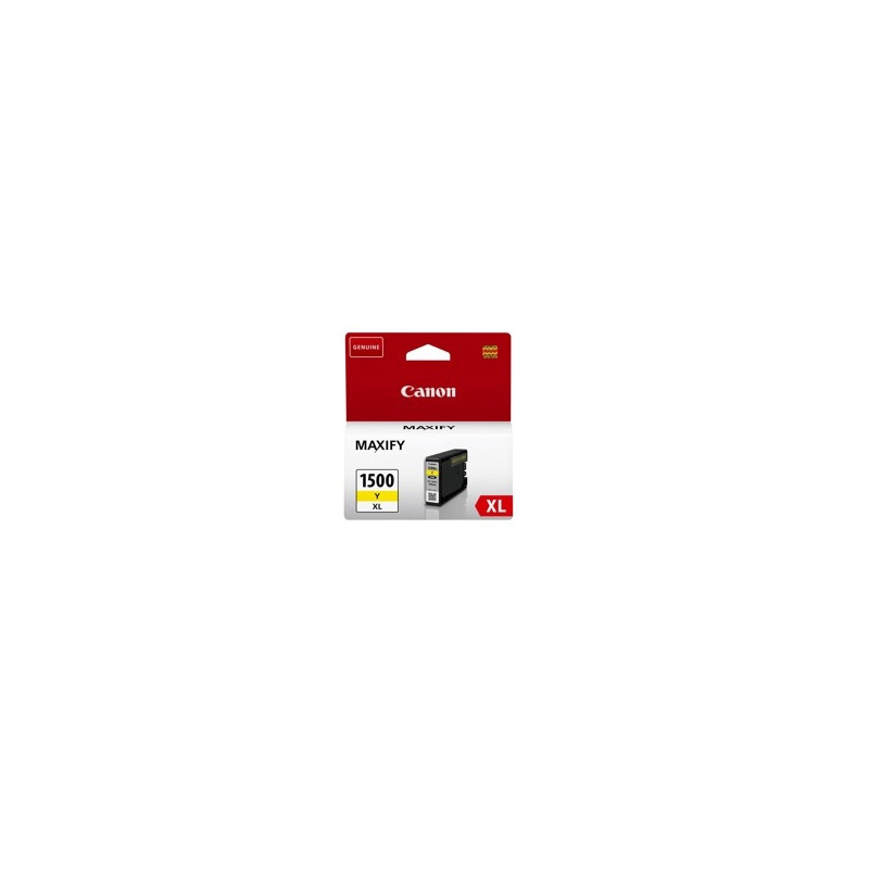 Cartucho tinta canon pgi - 1500xl amarillo  maxify mb2050 - 2350
