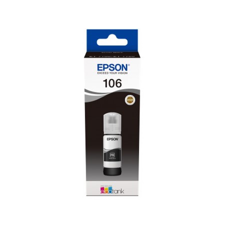 Cartucho tinta epson c13t00r140 106 ecotank foto negro ink et - 7700 - et - 7750