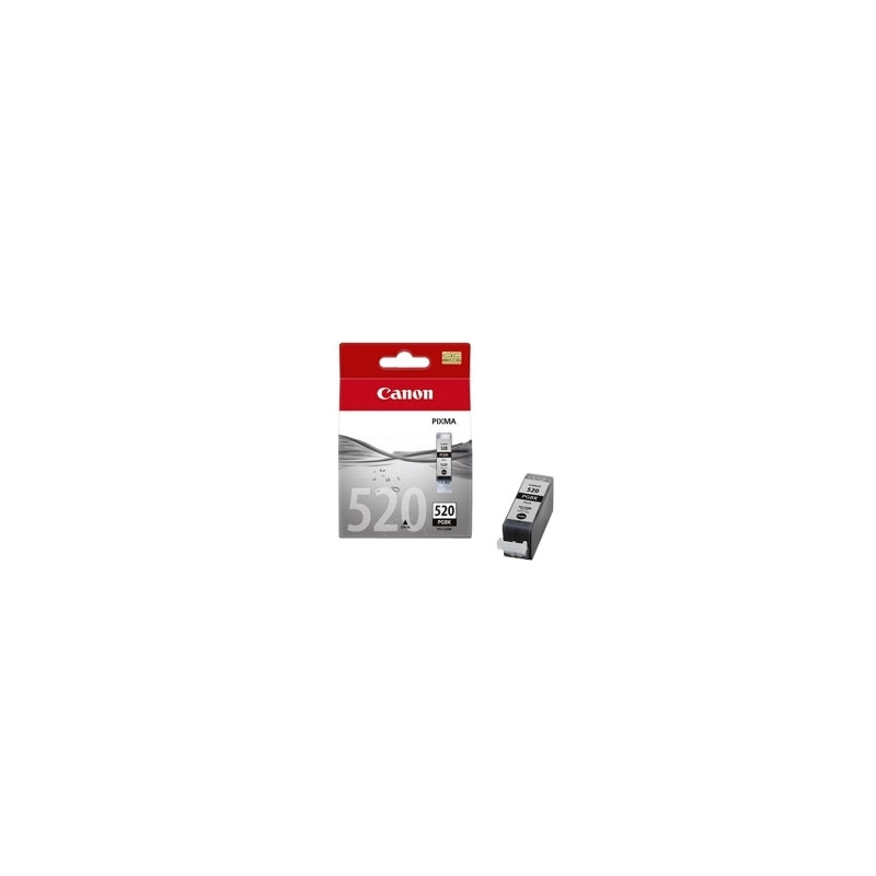 Cartucho tinta canon pgi 520 negro 19ml pixma 3600 -  4600 -  4700 -  mp540 -  550 -  560 -  620 -  630 -  640 -  980 -  mx860 -