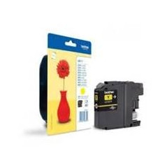 Cartucho tinta brother lc121ybp amarillo 300 paginas mfc - j870dw -  mfcj470dw -  dcpj152w -  dcpj132w -  mfc - j4710dw -  mfcj6
