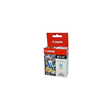 Cartucho tinta canon bci 6c cian 13ml s800 -  s820 -  s820d -  s830 -  s900 -  s9000