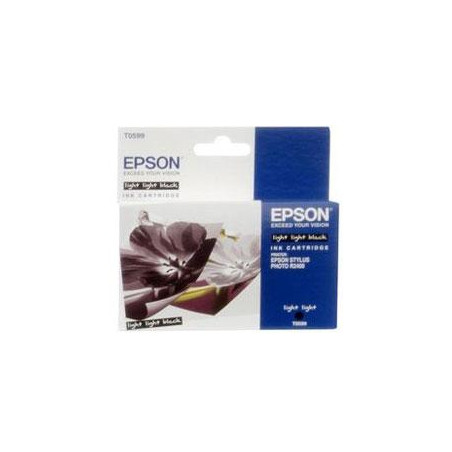 Cartucho tinta epson t059940 r2400 negro claro pigmentado