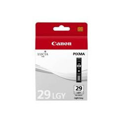 Cartucho tinta canon pgi - 29lgy gris claro pixma pro 1