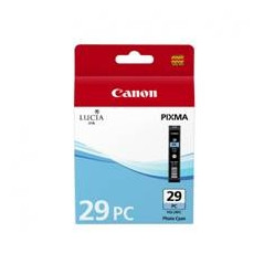 Cartucho tinta canon pgi - 29pc photo cian pixma pro 1