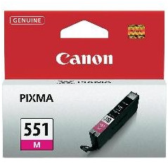 Cartucho tinta canon cli - 551 magenta mg6350 - mg5450