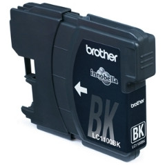 Cartucho tinta brother lc1100bk negro 450 paginas dcp - 385c -  dcp - 585cw -  dcp - 6690cw -  mfc - 490cw
