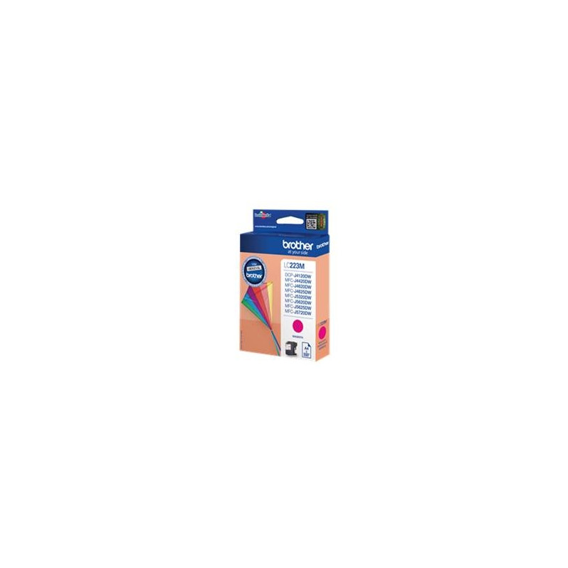 Cartucho tinta brother lc223mbp magenta 550 paginas dcp4120dw -  mfcj4420dw -  mfcj4620dw -  mfcj5320dw -