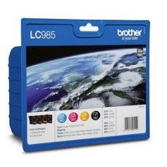 Multipack brother lc985valbp dcpj125 - j140w - j315w - j515w - mfcj220 - j265w - j410 - j415w