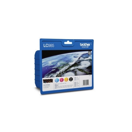 Multipack brother lc985valbp dcpj125 - j140w - j315w - j515w - mfcj220 - j265w - j410 - j415w