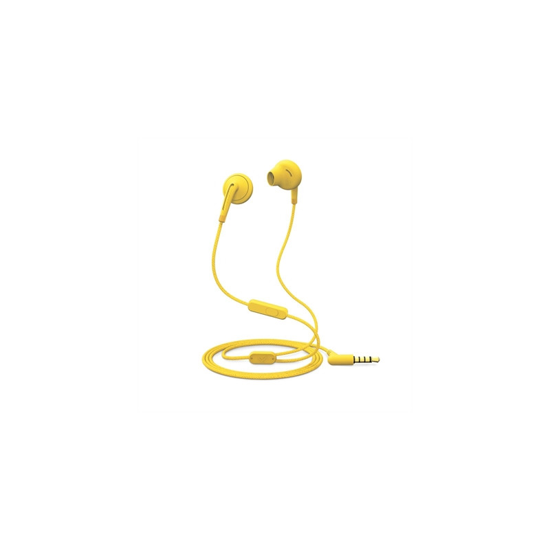 Auriculares micro energy sistem style 2+ vainilla in - ear - deep bass - micro - control talk